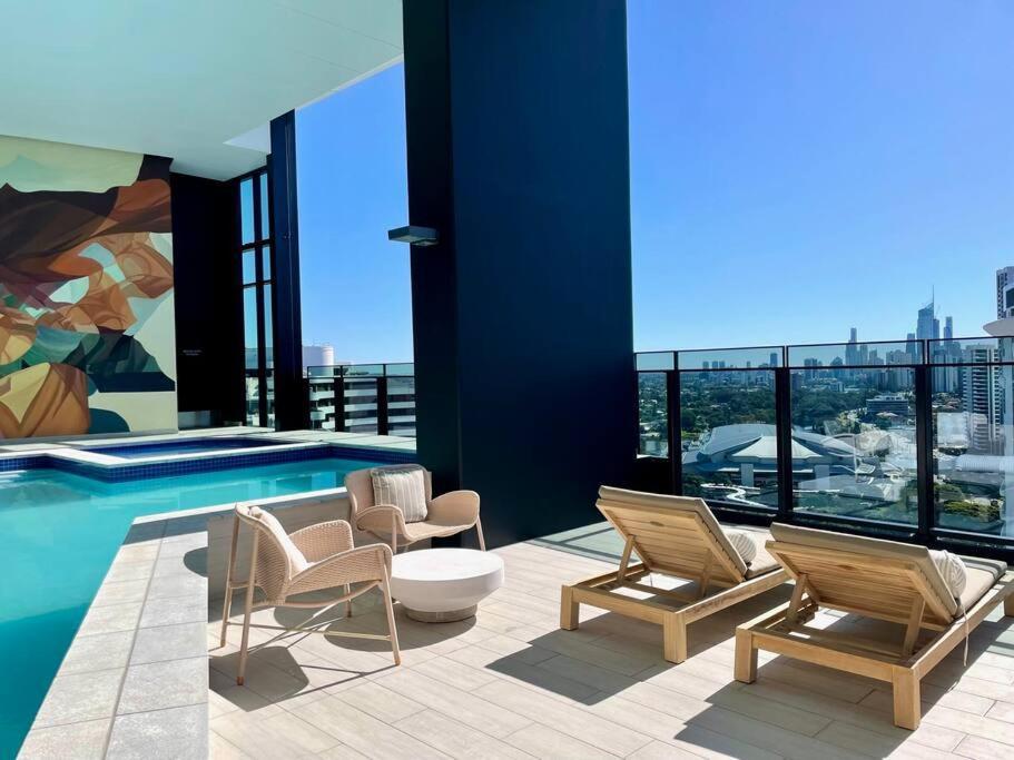 Broadbeach Luxury Oceanview 2Beds Apartment 49F Gold Coast Exterior foto